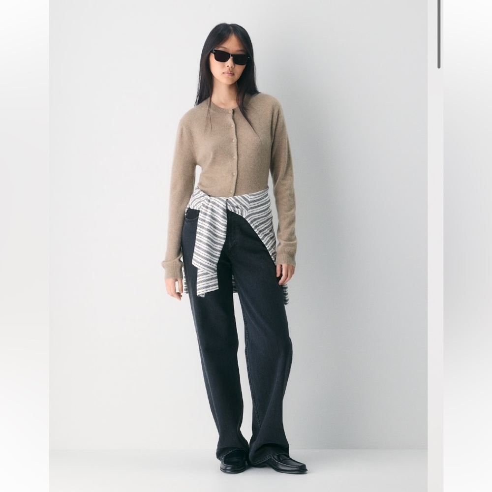 Aritzia Bare Cashmere Cardigan